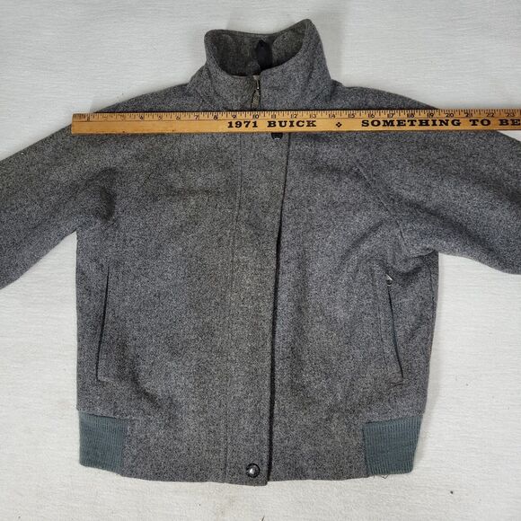 Vintage The North Face Jacket Size Small Womens Wool Zip Up Coat USA Retro Cold - Picture 9 of 16